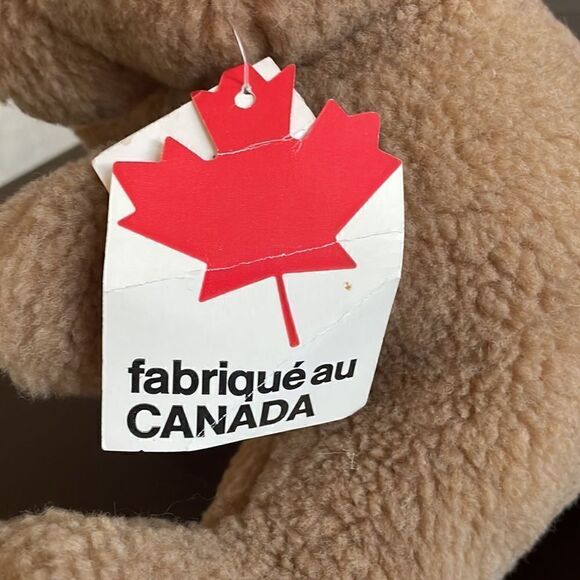 Binkley the Bear Classic Teddy Bear Hand Puppet NWT Vintage Teddy Bear Puppet - Picture 9 of 10